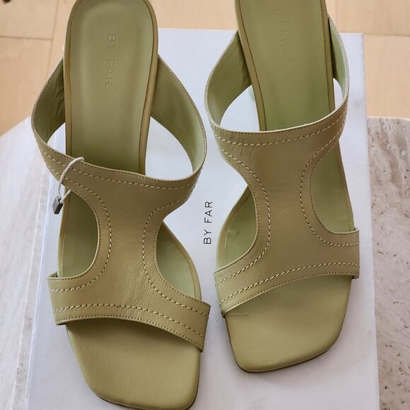 By Far Nadia Mule Sandals Sz 40 (never worn) - Picture 6 of 8